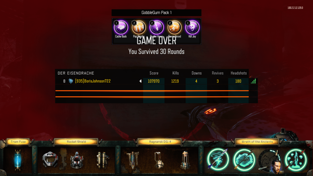 So close, this was my first time going for more than 1 bow solo, got cornered and the shield broke :(