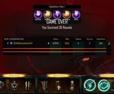 So close, this was my first time going for more than 1 bow solo, got cornered and the shield broke :(