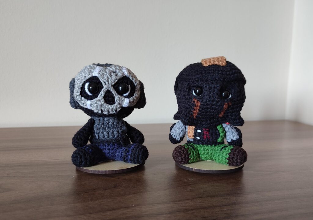 Made a Ghost & König plushie