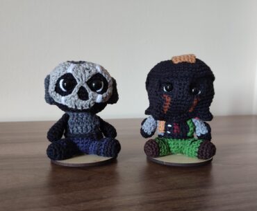 Made a Ghost & König plushie