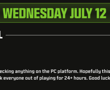 Must have missed this in the patch notes..