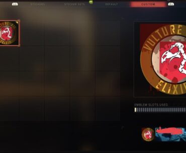 Made Vulture aid emblem in Bo4