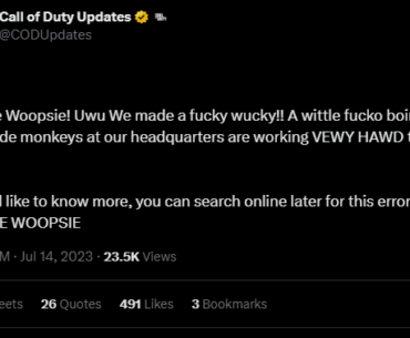 We finally have a response on the PC issues!