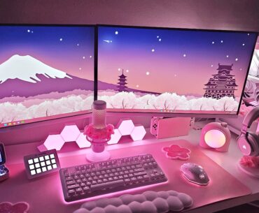 Cherry Blossom Inspired Setup