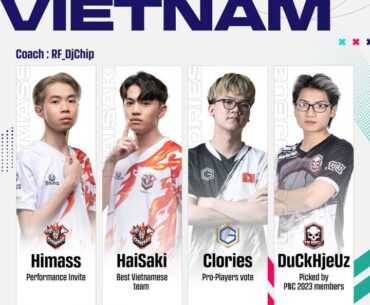 PNC 2023 Team Vietnam Announcement