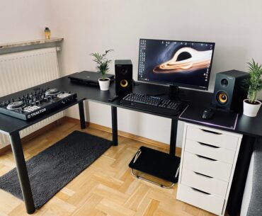 I’m very proud of this. It’s my first desk ever and I worked hard to earn the money to be able to enjoy what you see. I would appreciate any advice:)