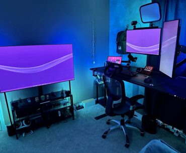 Just moved into my new place. Made the small space work well in my opinion.