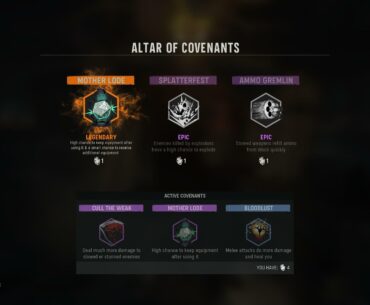 What are your thoughts on the Altar of Covenants/covenants in general? Would you like to see them return in 2024?
