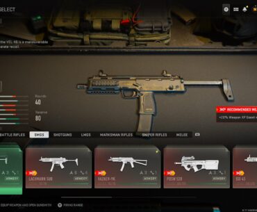 XP Recommended Weapons?