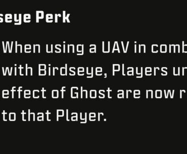New perk meta?
