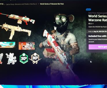 Free 🐀 pack bundle with Twitch Prime.