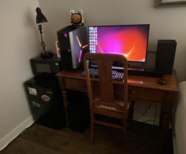Temporary setup until I move back to school