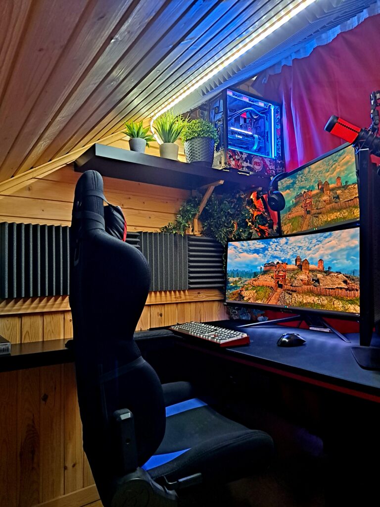My gaming setup!