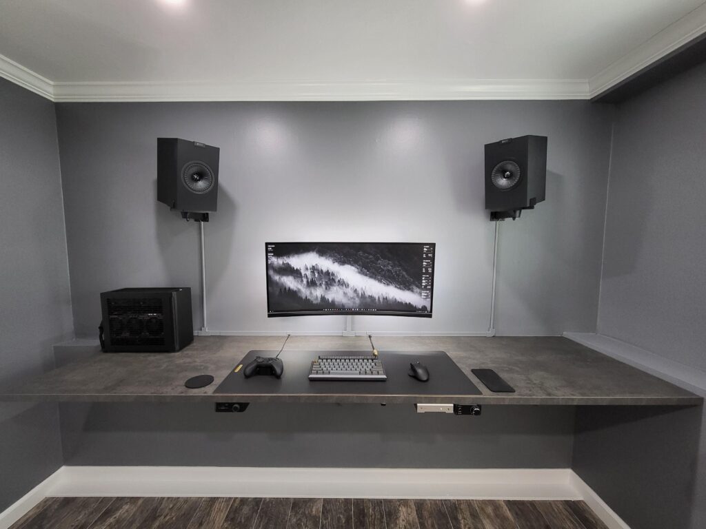 Moved into my first house and got the office all set up