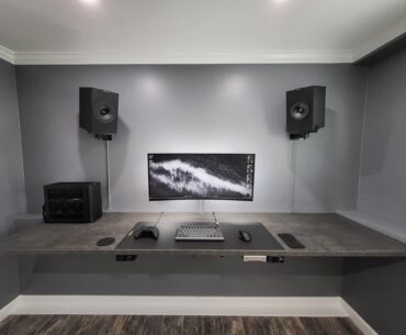 Moved into my first house and got the office all set up