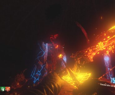 DE EE possible on round 2, possibly round 1 but I couldn't get the tablet from the plunger easter egg