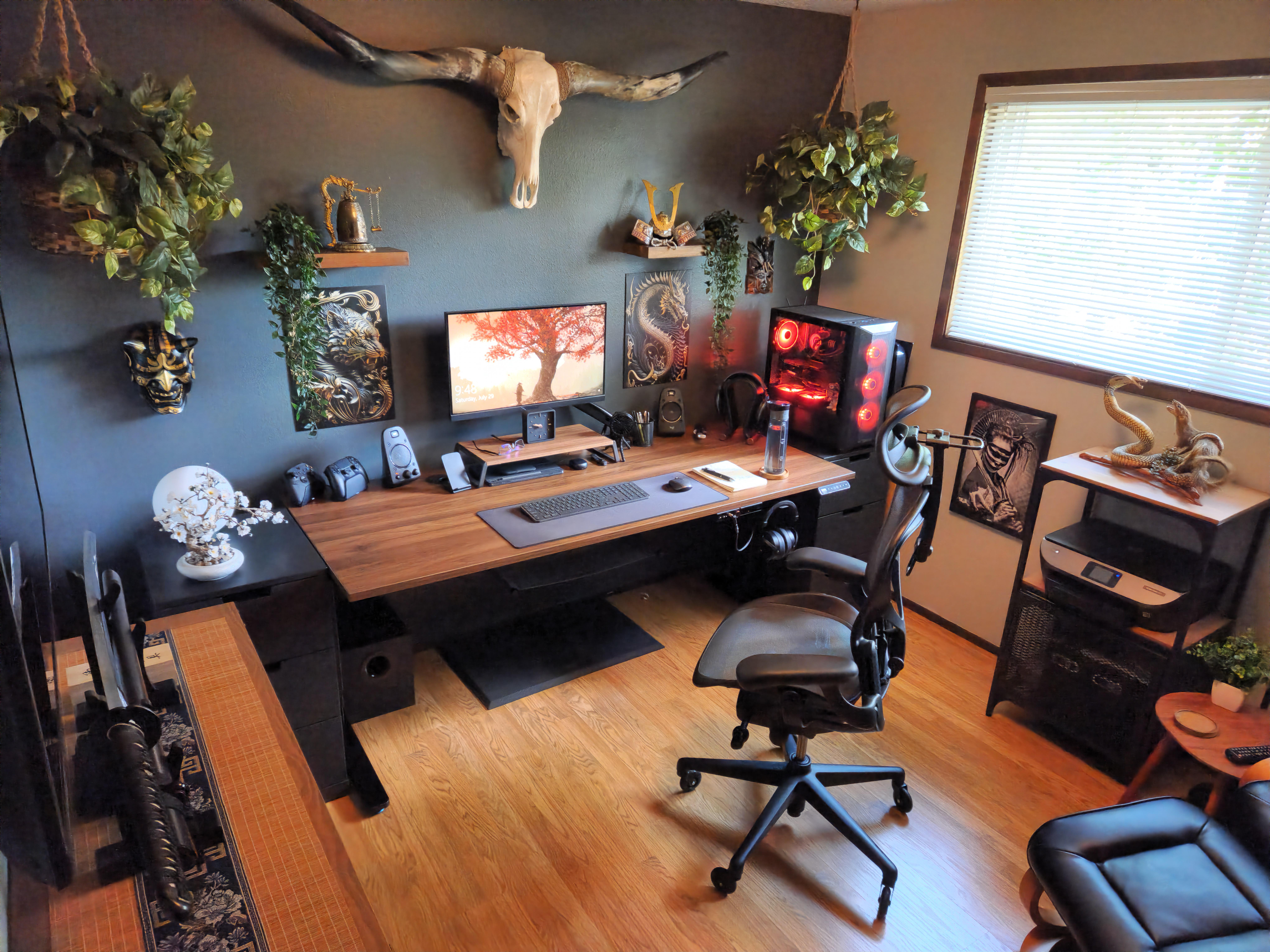 Updated WFH Setup https://imgur.com/a/JmFUpdR