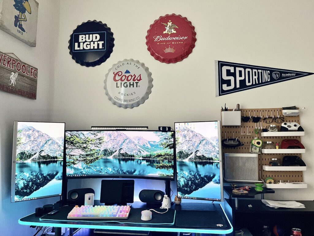 New setup after move