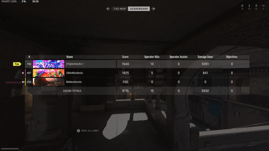 What it feels playing with randoms
