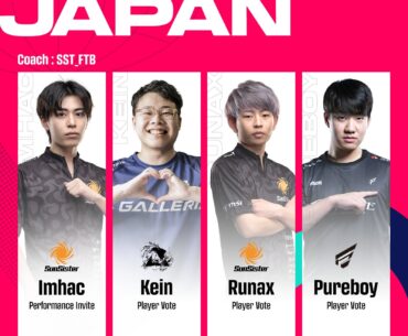 PNC 2023 Team Japan Announcement