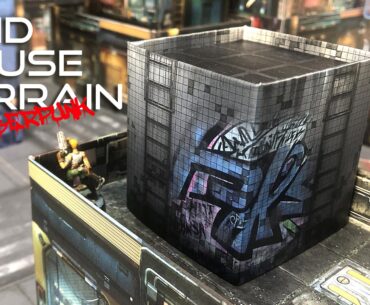New cyberpunk terrain set from Acid House Terrain