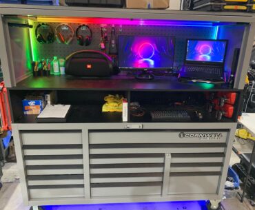 I’m an Emergency Vehicle Technician and I am super proud of my battle station.