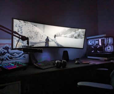 Finally happy with my setup.