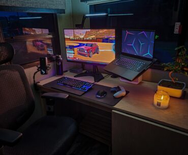 My RV Work, Play, and Diningstation (more in comments)