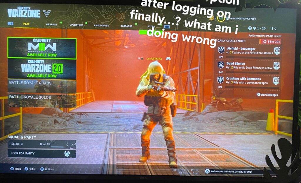 Can’t find multiplayer option?