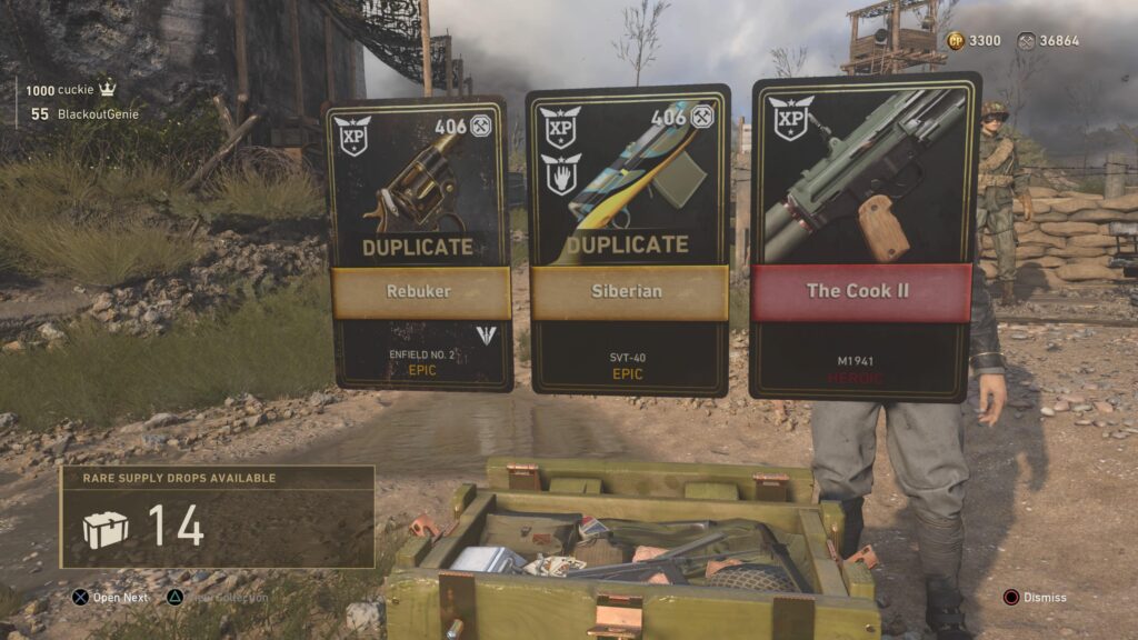 Triple Gun Rare Supply Drop