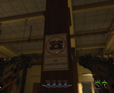 Why doesn't this sign want to talk about Classified? Is it a blind BO4 disapprover?