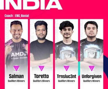 PNC 2023 Team India Announcement