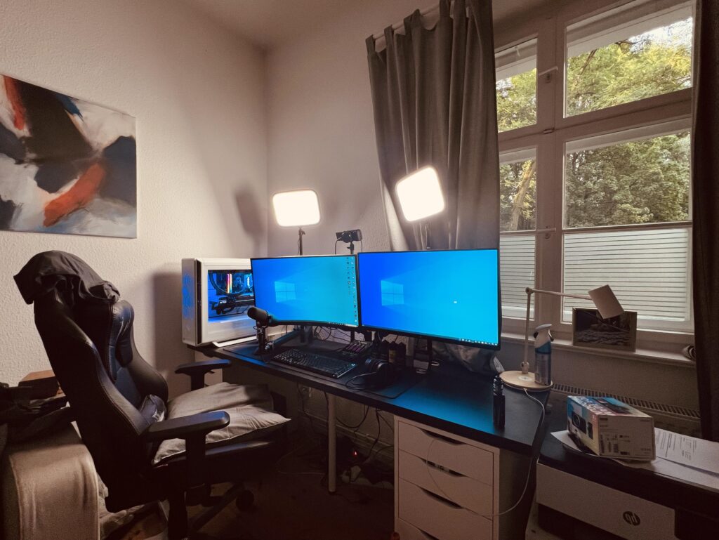 My (upgraded) casual setup for work & gaming