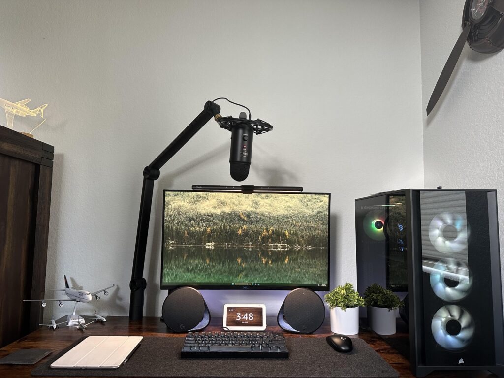 I think i’m done with my setup