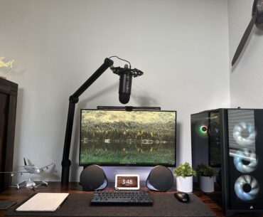 I think i’m done with my setup