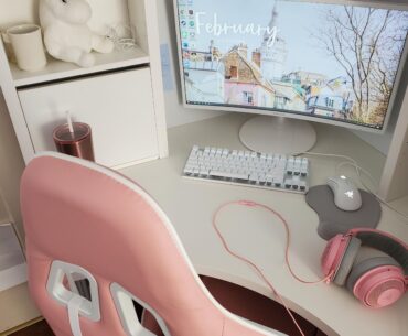Shes a wip, my first battlestation 💛