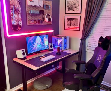 Few more tweaks left to perfect my gaming battle station.