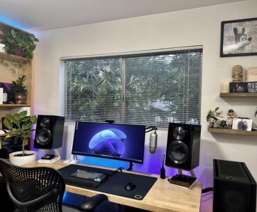 Audio upgrade day for the home office!