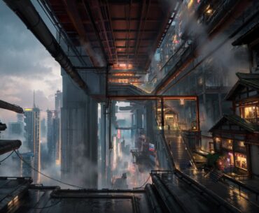 Wandering in Streets by li moly