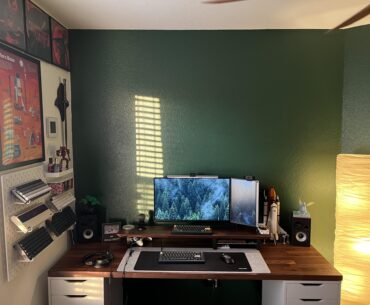 Settling in to the new house