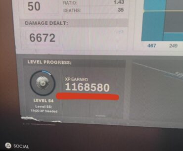 Is getting over a million xp in one match normal?