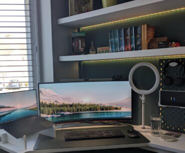 I hate this halo light but I need light from that side for zoom calls - desk lamp recommendations please!