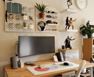 Just finished my WFH battlestation 👌