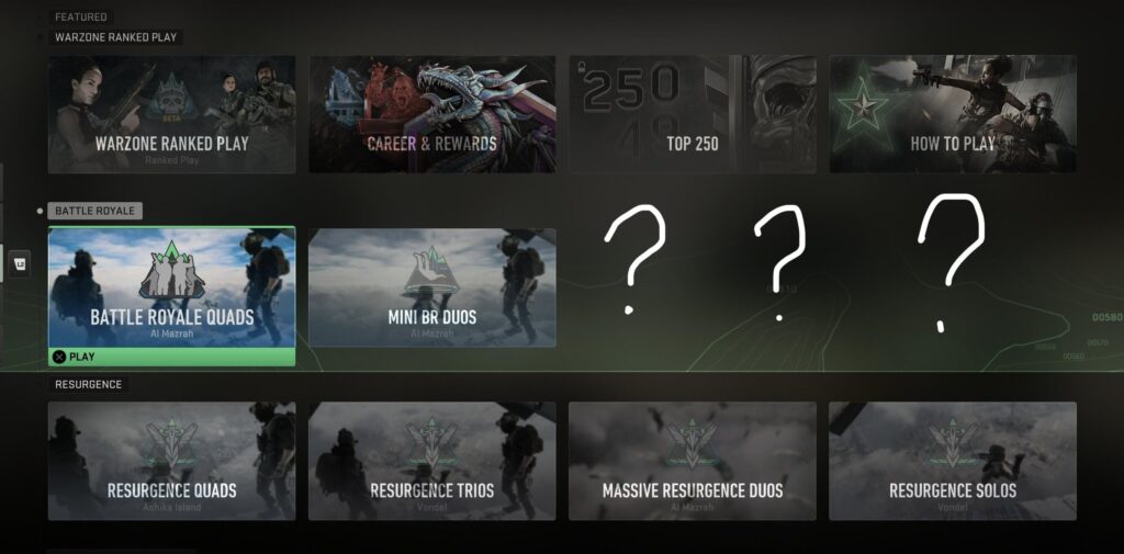 Ladies and gentlemen, a BR game that doesn’t want you to play BR. Bravo.