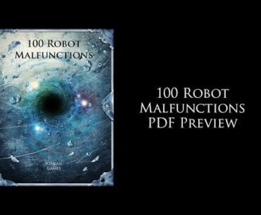 Preview of "100 Robot Malfunctions" TTRPG Supplement