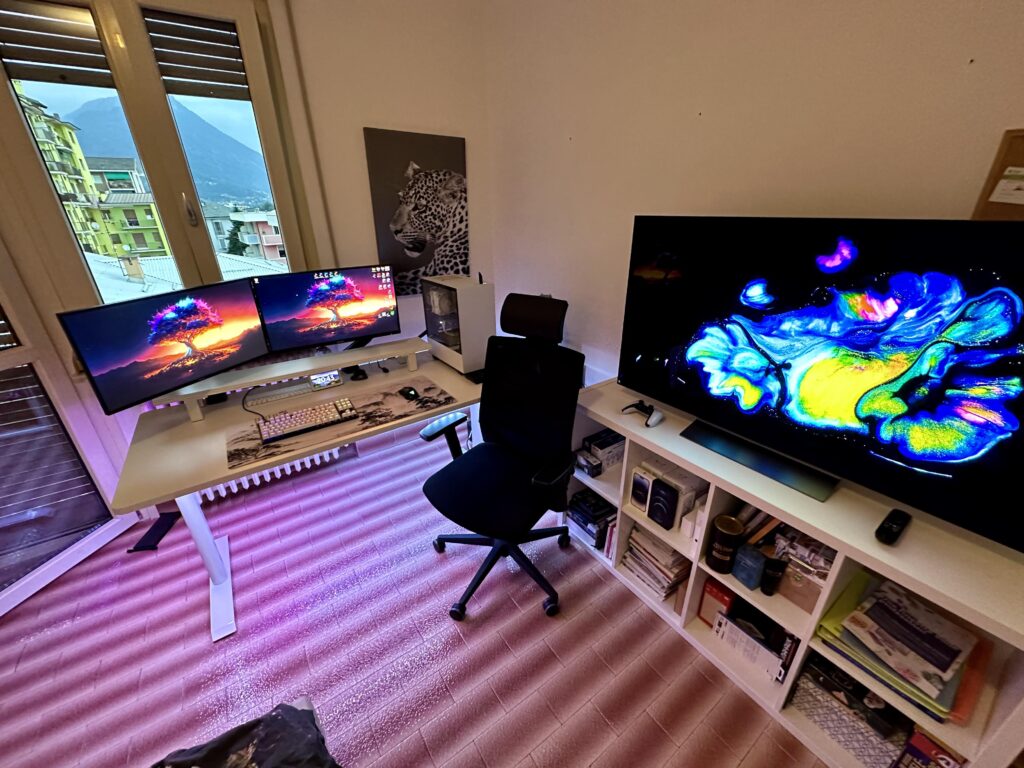 I’m finally satisfied enough to post my setup.
