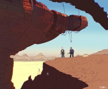 Been working on this little scene at work between customers…