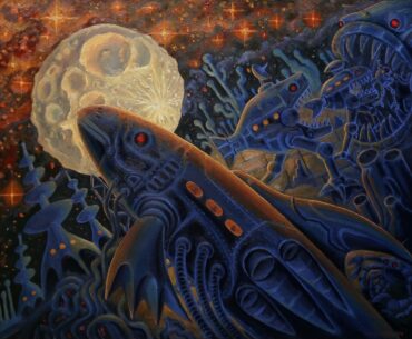 Evolution. Oil on canvas by me