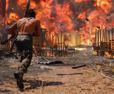 Screenshot from my game footage archive. Looks like it could be from an actual Rambo movie. I can't wait for the Cold War sequel.