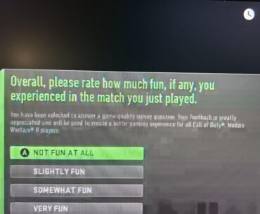 Anyone see this message before? It was after a game and I didnt even have a chance to respond.